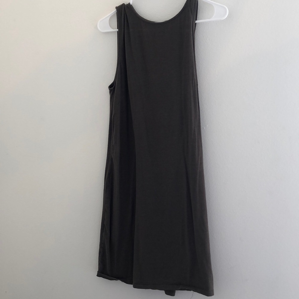 James perse olive green dress